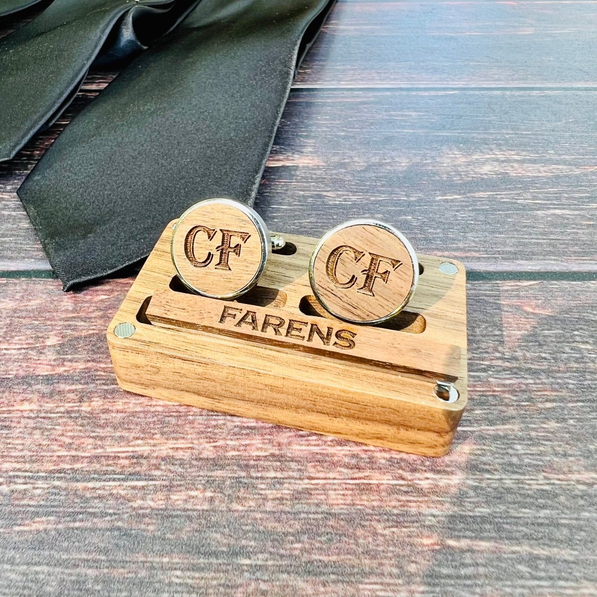 Unique Personalized Dressed To Kill Customized Cufflinks Gifts for Men by Groovy Guy