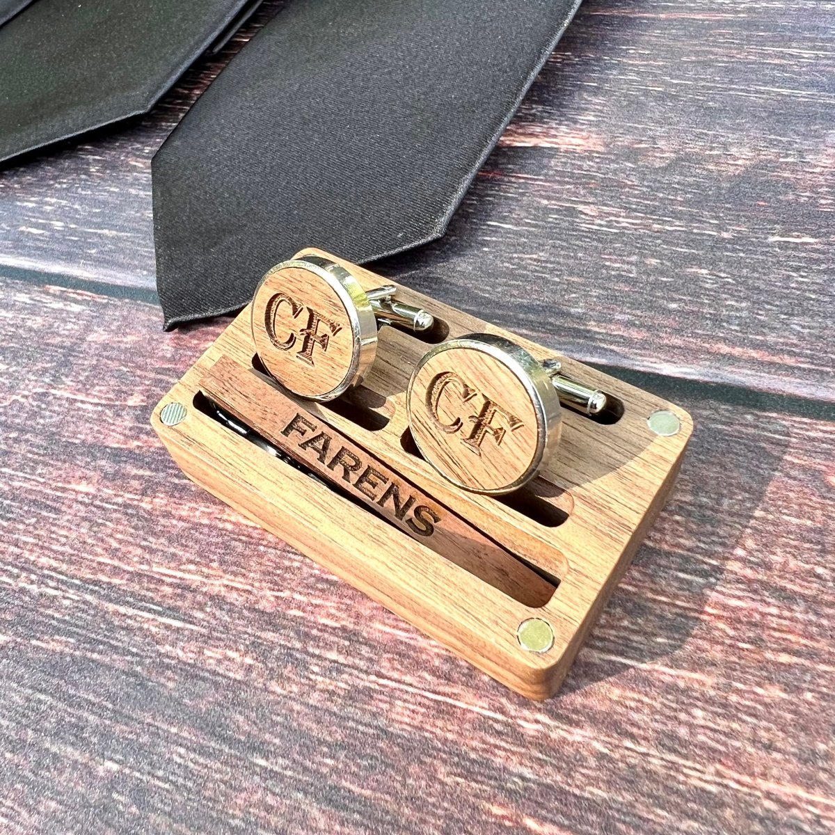 Unique Personalized Dressed To Kill Customized Cufflinks Gifts for Men by Groovy Guy