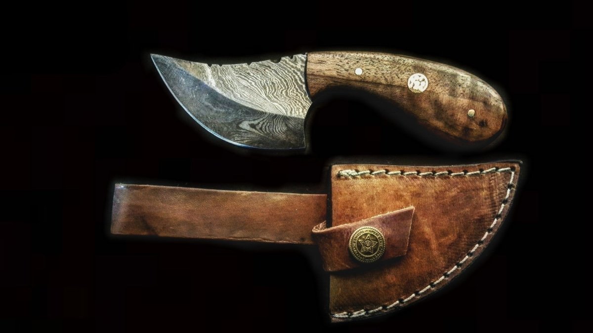 Unique Personalized Damascus Cleaver Customized Damascus Knife Gifts for Men by Groovy Guy
