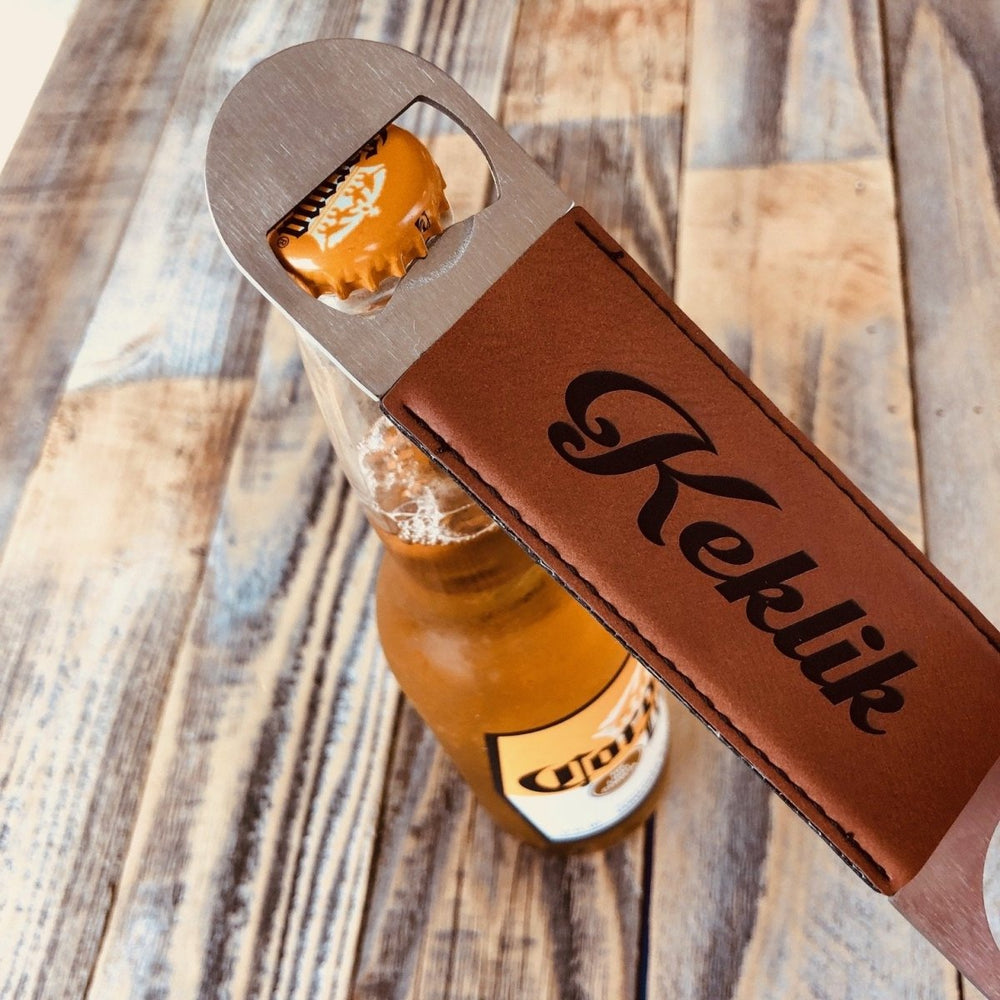 Area Code Engraved Bottle Opener main image 0