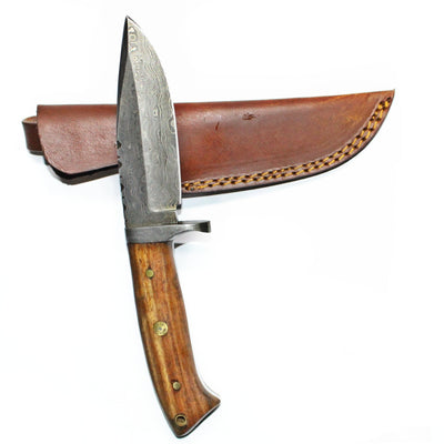 Drop-Style Damascus Blade