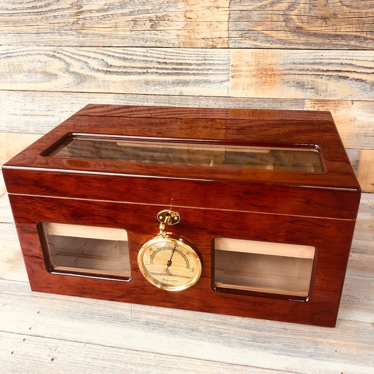 Unique Personalized Luxury Cigar Humidor Customized Humidor Gifts for Men by Groovy Guy