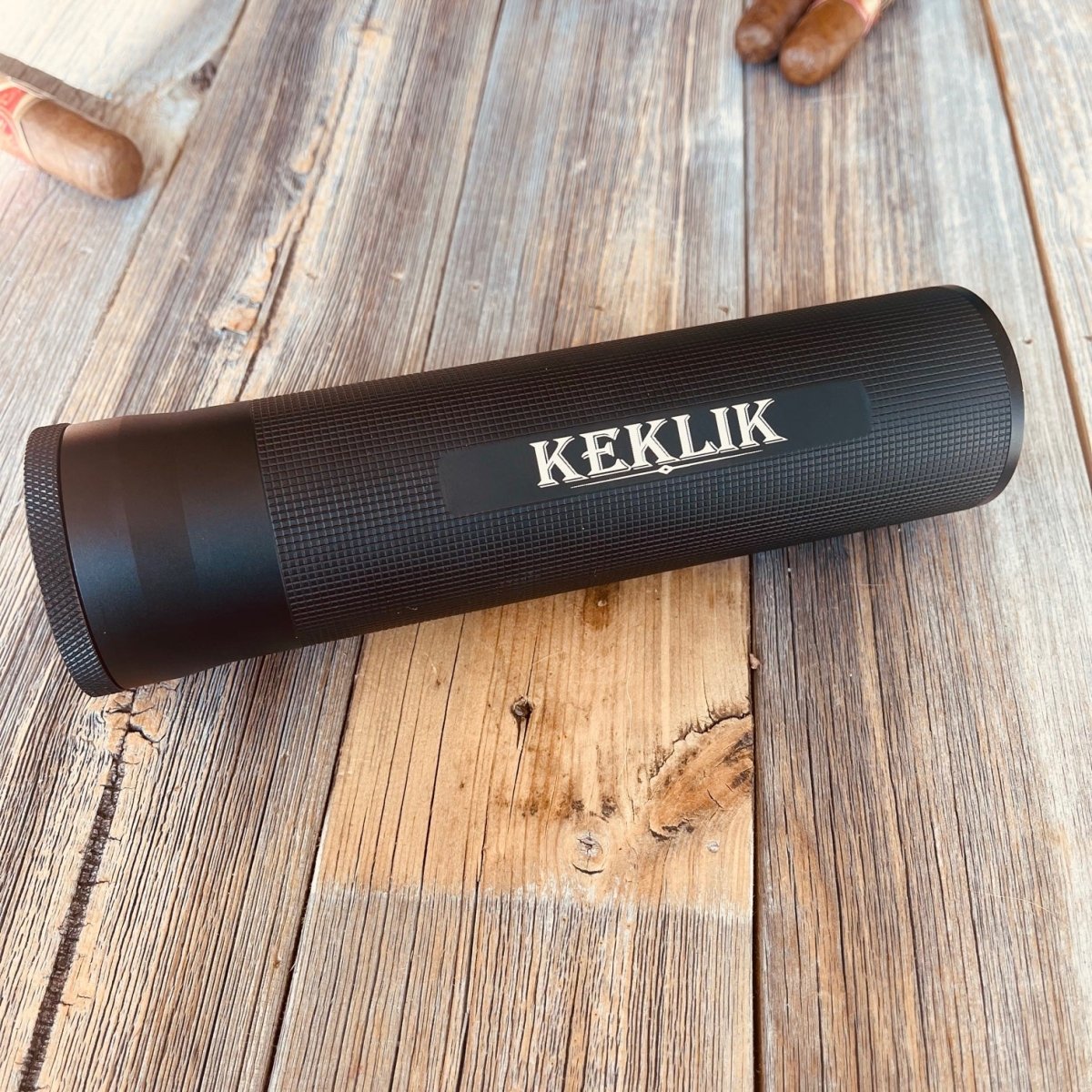 Unique Personalized Stogies To Go Metal Cigar Humidor Customized Cigar Gifts for Men by Groovy Guy