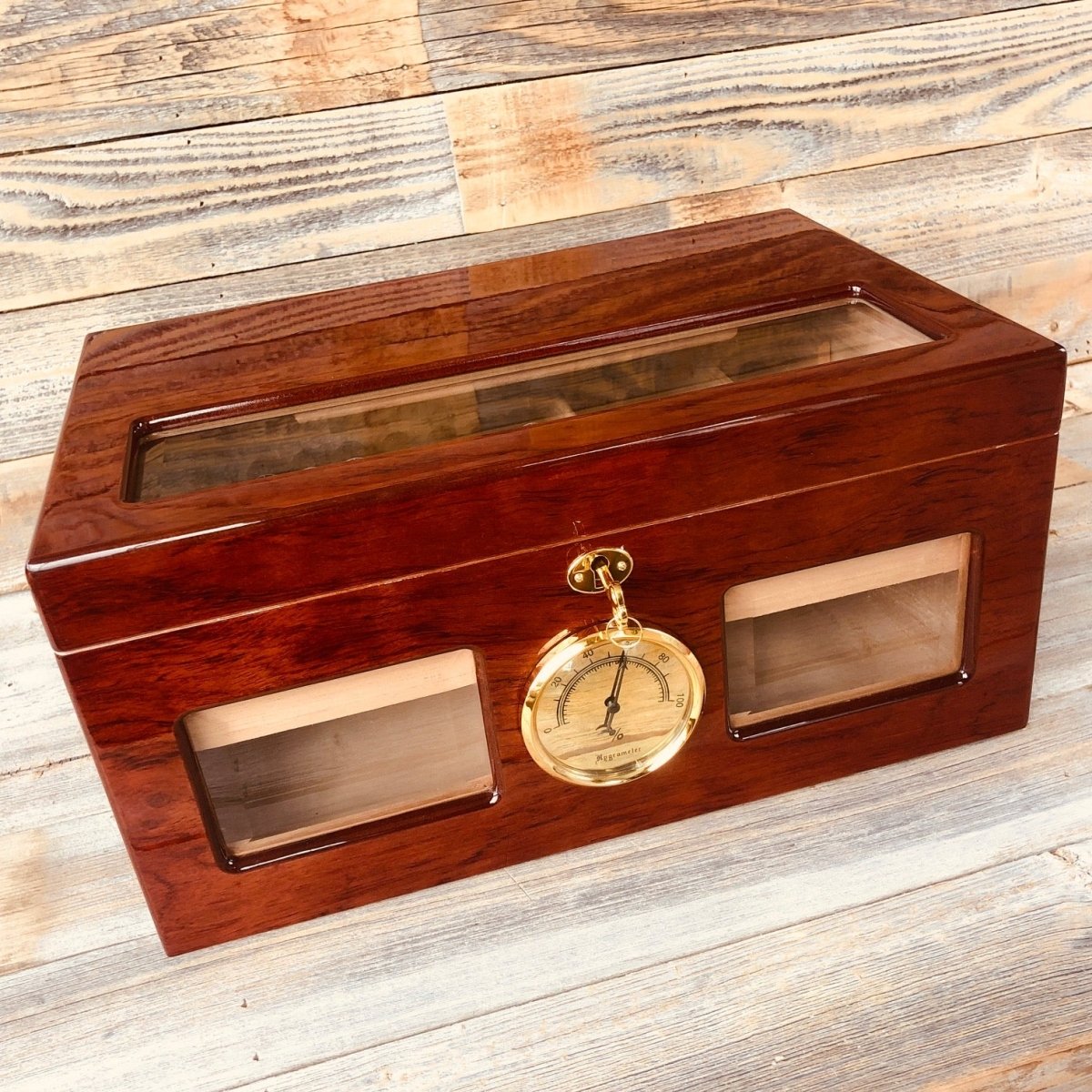 Unique Personalized Luxury Cigar Humidor Customized Humidor Gifts for Men by Groovy Guy