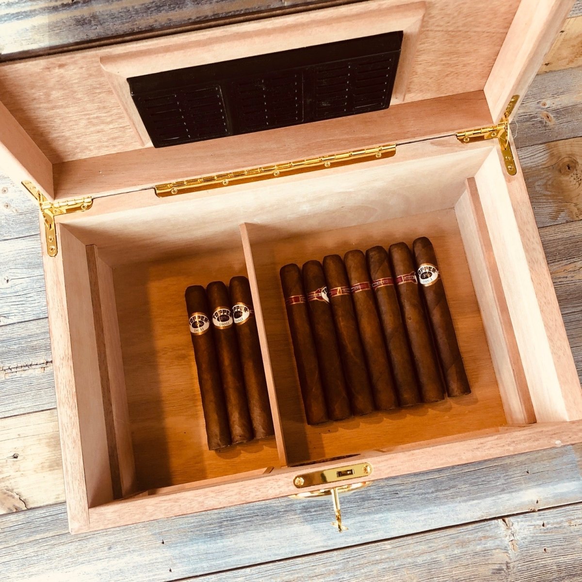 Unique Personalized Luxury Cigar Humidor Customized Humidor Gifts for Men by Groovy Guy
