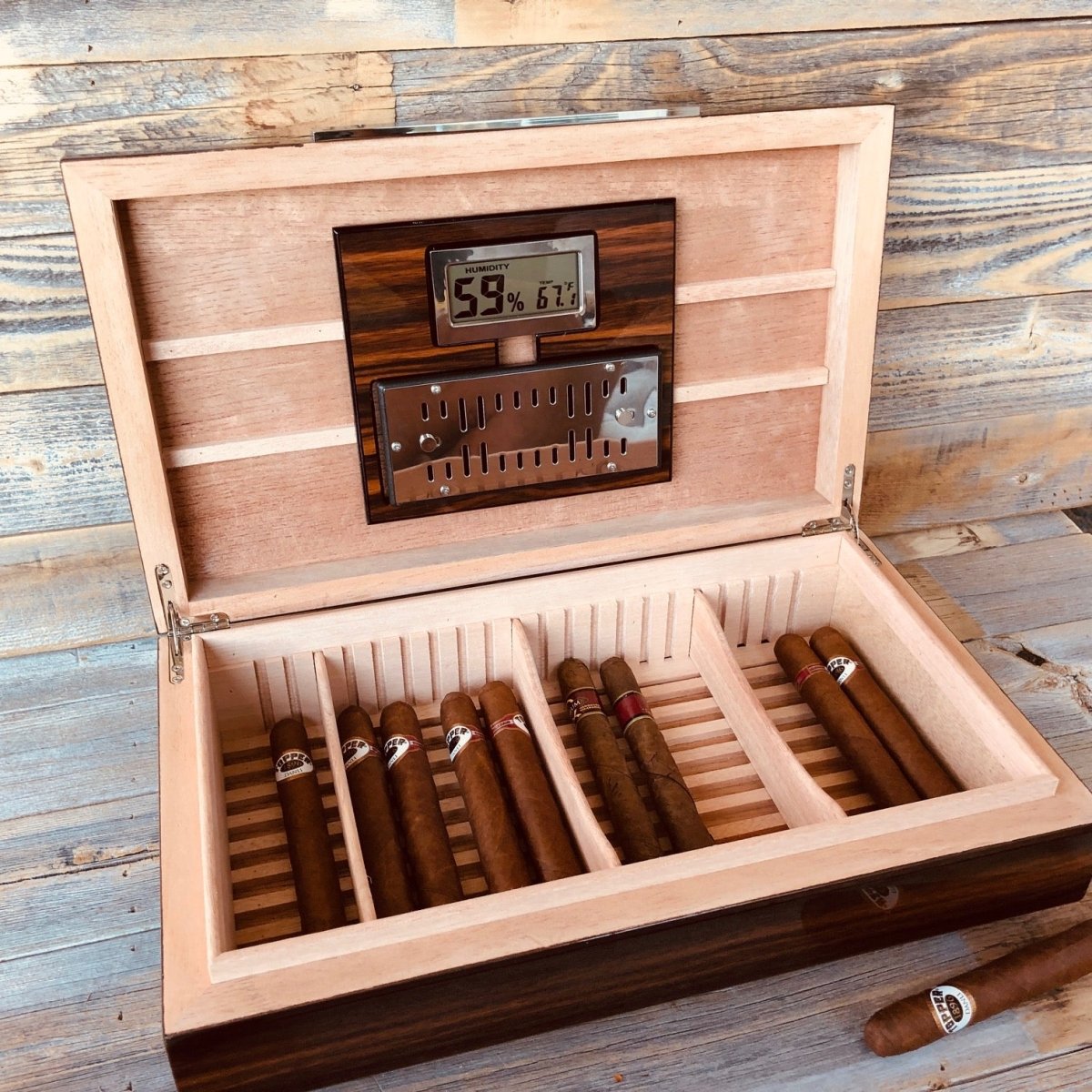 Unique Personalized Ultimate Humidor Customized Cigar Gifts for Men by Groovy Guy