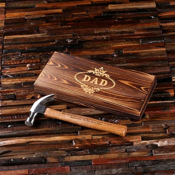 Unique Personalized Dads Hammer Time Customized Gifts for Men by Groovy Guy