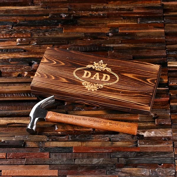 Unique Personalized Dads Hammer Time Customized Gifts for Men by Groovy Guy