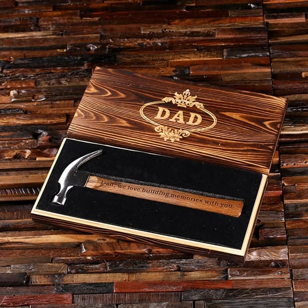 Unique Personalized Dads Hammer Time Customized Gifts for Men by Groovy Guy