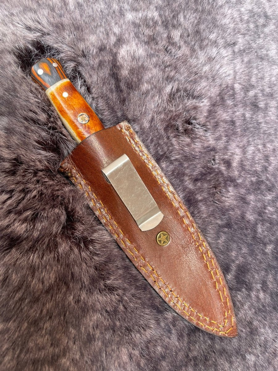 Unique Personalized Real Damascus Dagger Customized Damascus Knife Gifts for Men by Groovy Guy