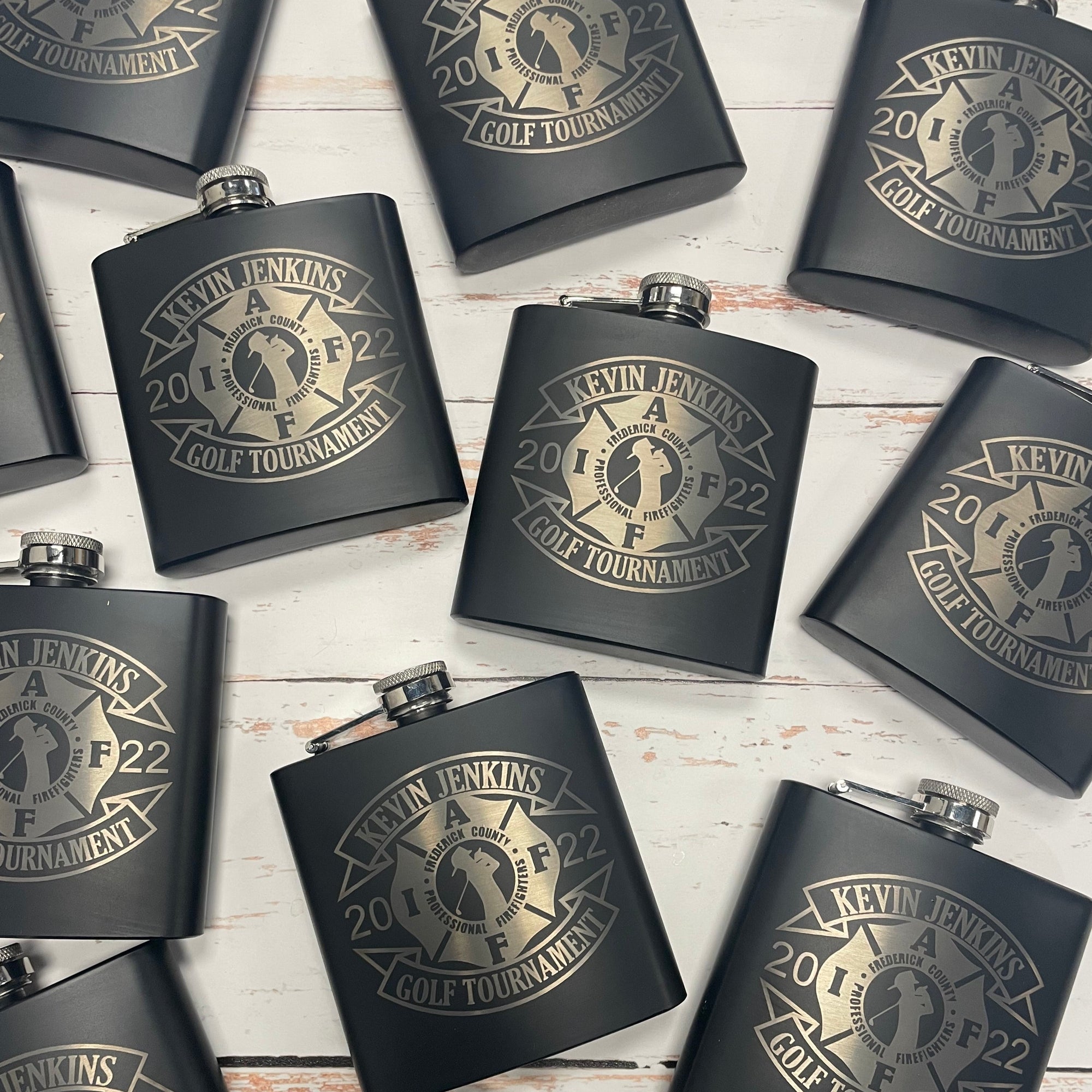Personalized Flask Just Enough Dakka Flask for Wargaming Gifts