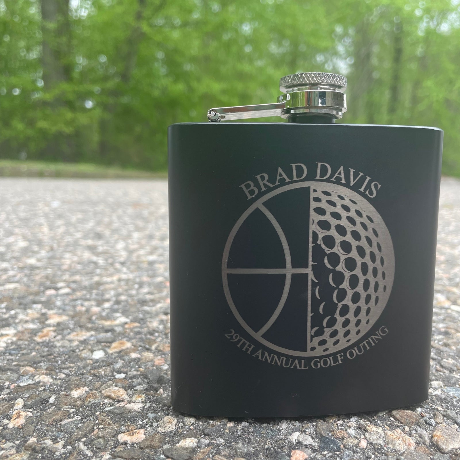 Customizable Golf Bag Flask