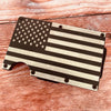 american flag minimalist wallet