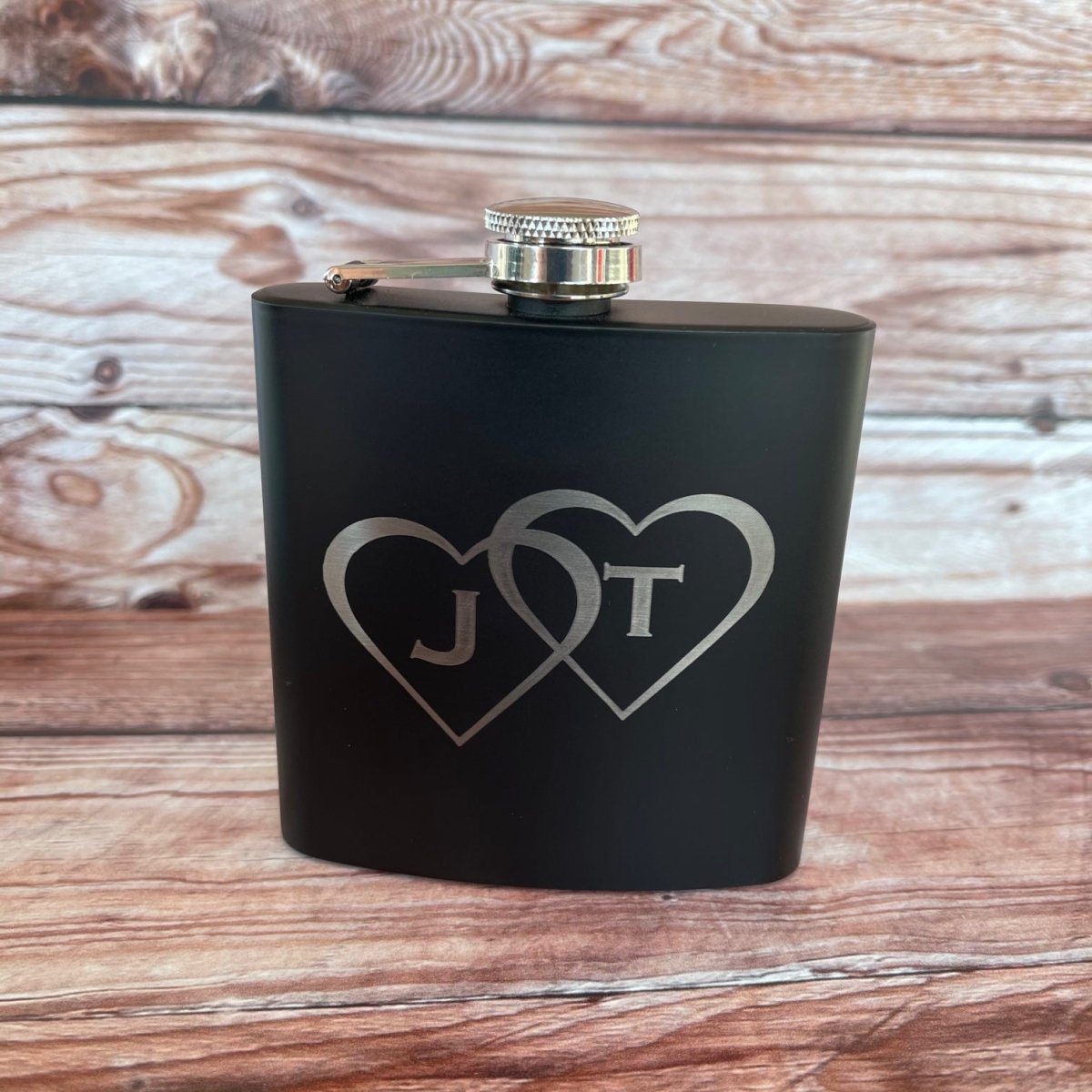 Unique Personalized Forever Flask Customized Valentines Gifts for Men by Groovy Guy