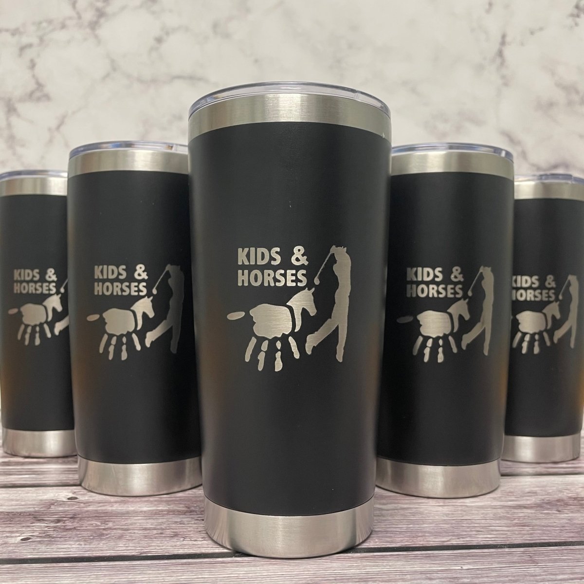 Unique Personalized Custom Logo Tumbler Customized Gifts for Men by Groovy Guy