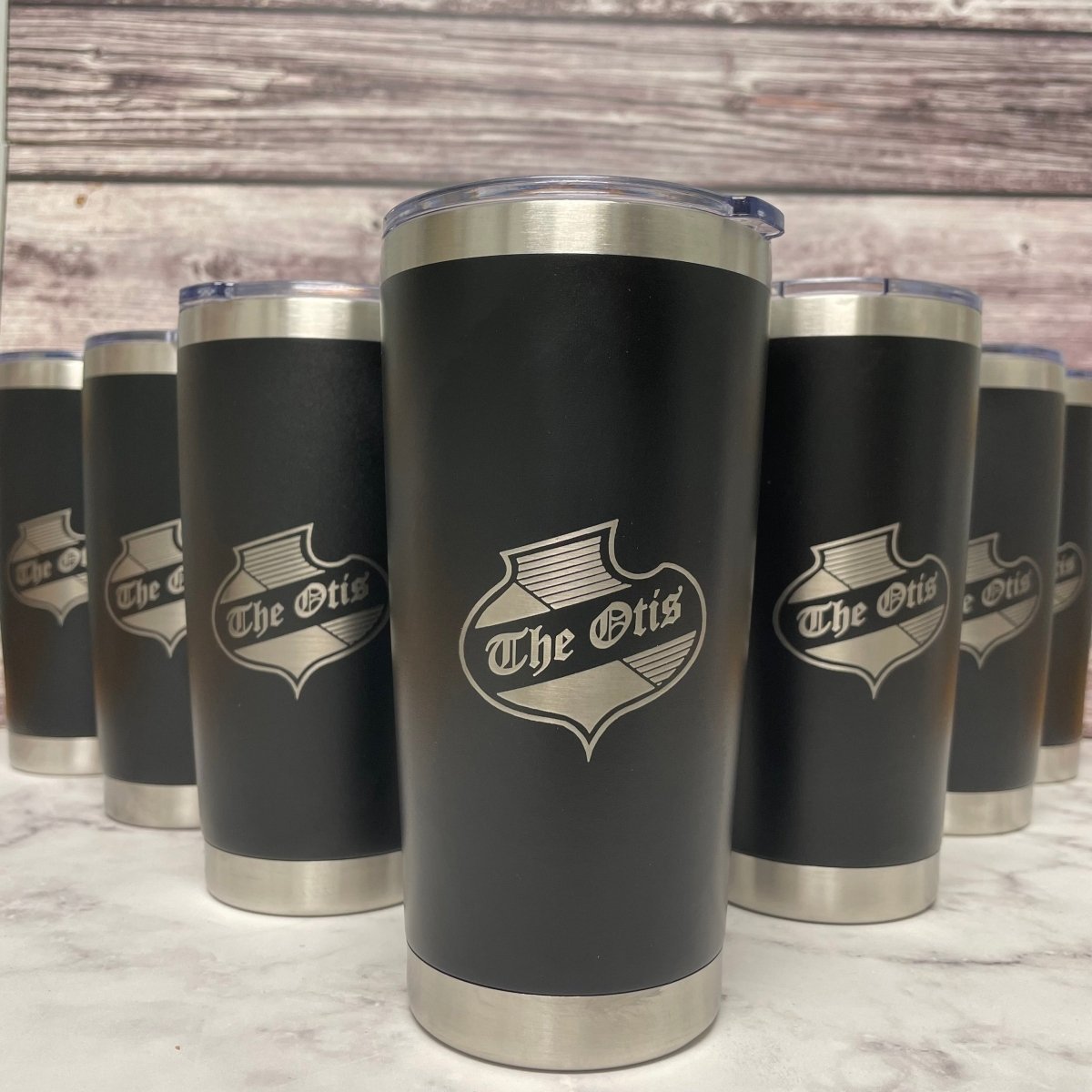 Unique Personalized Custom Logo Tumbler Customized Gifts for Men by Groovy Guy