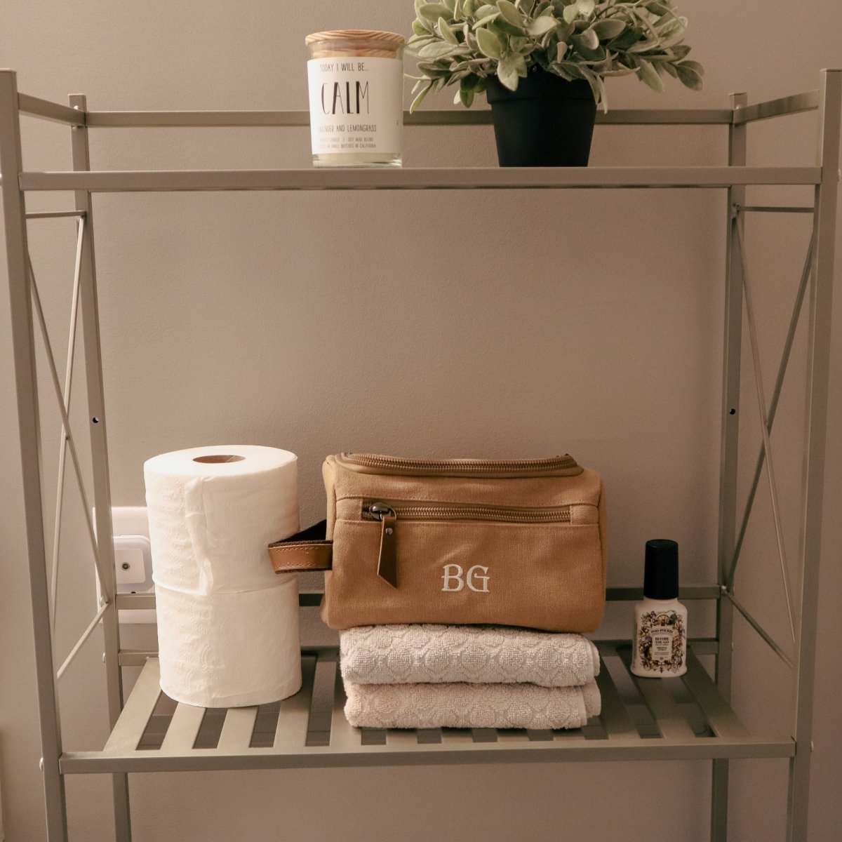 Unique Personalized Personalized Gentleman’s Toiletry Bag Customized Personalized Toiletry Bag Gifts for Men by Groovy Guy