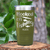 Military Green Fishing Tumbler With Im Hooked On Fishing Design