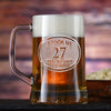 Engraved Birthday Beer Mug | 16 oz Custom Birthday Year Beer Mug