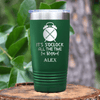 Green Retirement Tumbler With Its Always Five O Clock Design