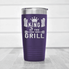 Purple fathers day tumbler King Of The Grill