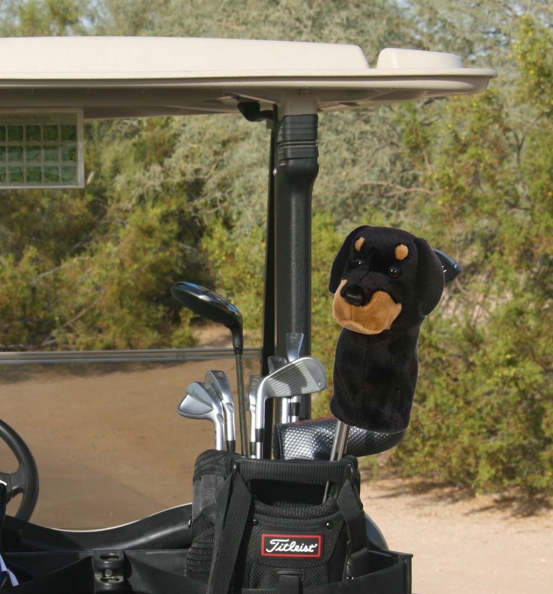 Unique Personalized Dog Breeds Golf Headcovers Customized Golf Head Covers Gifts for Men by Groovy Guy