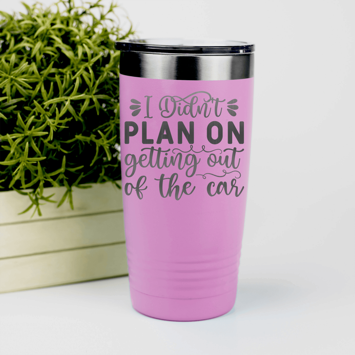 Pink funny tumbler Lets Go Back Home