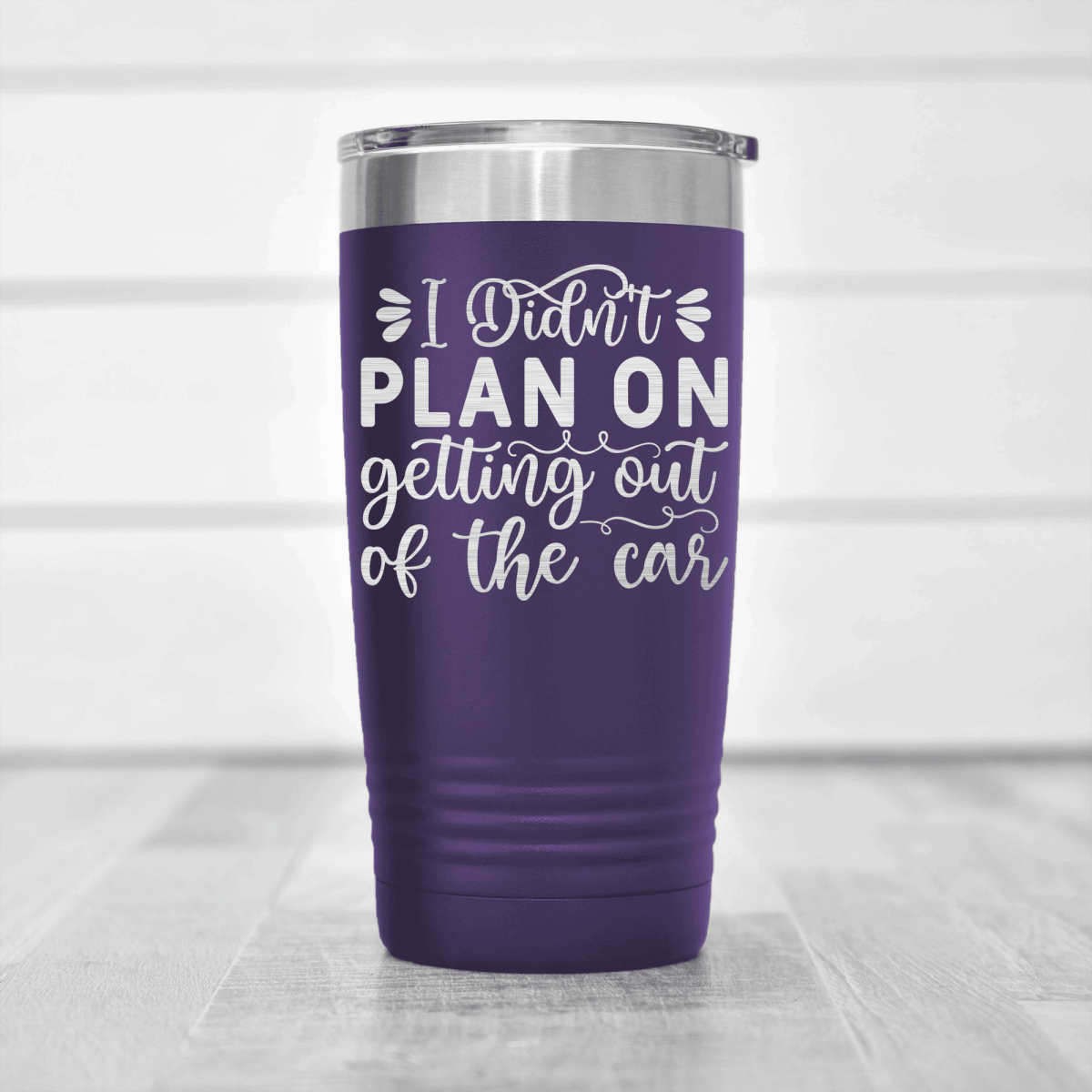 Purple funny tumbler Lets Go Back Home