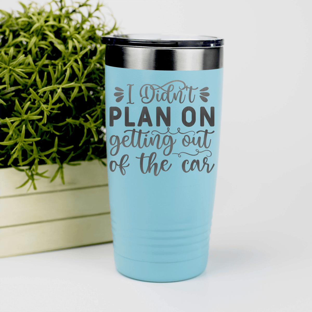 Teal funny tumbler Lets Go Back Home