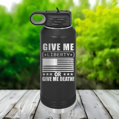 Liberty Or Death Water Bottle