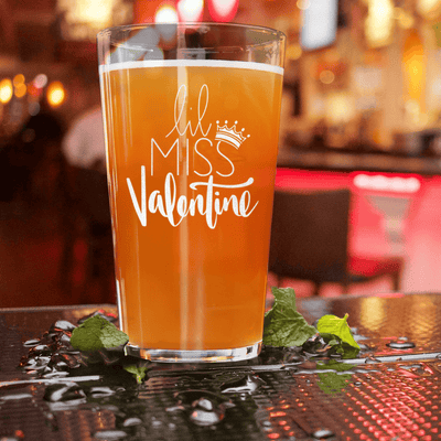 Lil Miss Valentine Pint Glass