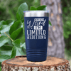 Navy funny tumbler Limited Edition