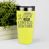Yellow funny tumbler Limited Edition