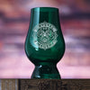 Logo Engraved Emerald Glencairn Glass