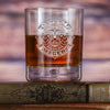 Logo Engraved Whiskey Bar Glass