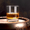 Love Script Whiskey Glass