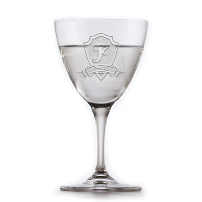 Personalized Crystal Martini Glass