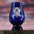 Engraved Blue Glencairn Whiskey Glass