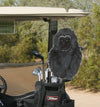 Gorilla head cover on golf club