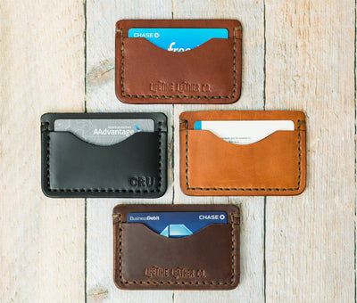 Simple Leather Minimalist Wallet