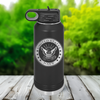 Navy Badge Water Bottle