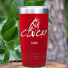 Red Hockey Tumbler With Net Minders Nectar Design