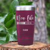 Maroon Retirement Tumbler With New Life Loading Design