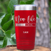 Red Retirement Tumbler With New Life Loading Design