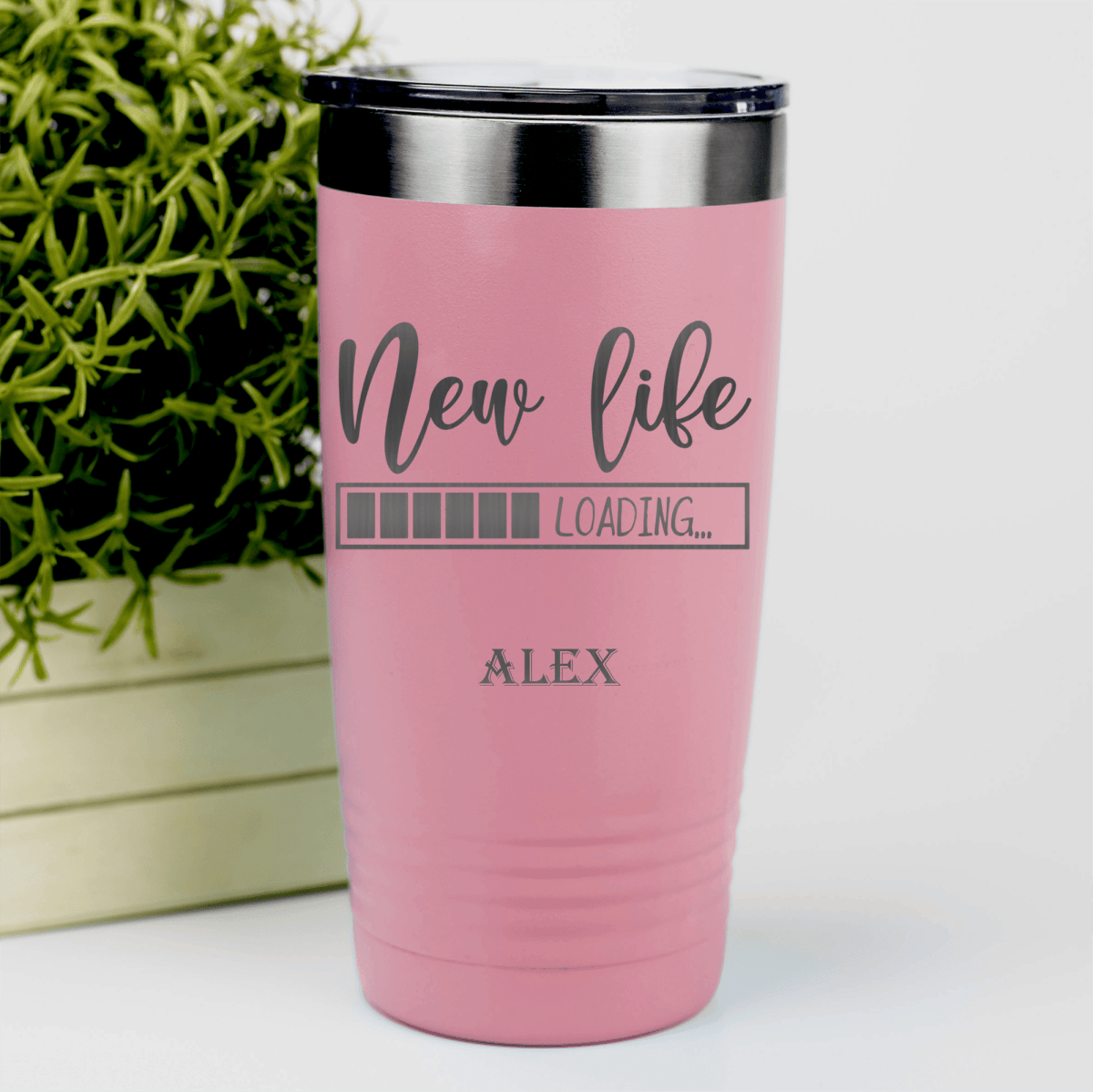 Salmon Retirement Tumbler With New Life Loading Design