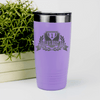 Light Purple fathers day tumbler Number 1 Dad