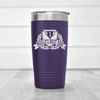 Purple fathers day tumbler Number 1 Dad