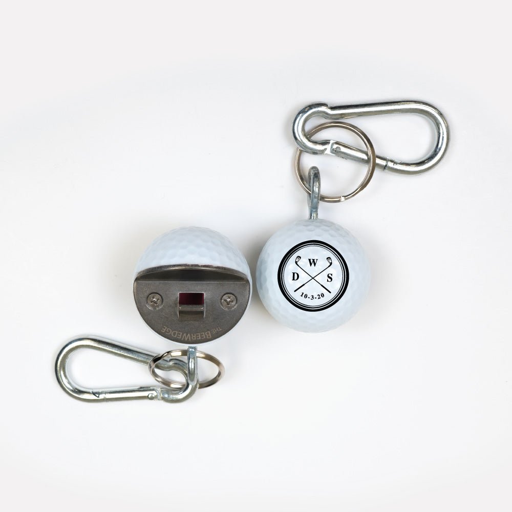 Unique Personalized Tee Pop Bottle Opener Customized Golf Gifts for Men by Groovy Guy