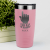 Salmon Retirement Tumbler With One Retired Guy Design