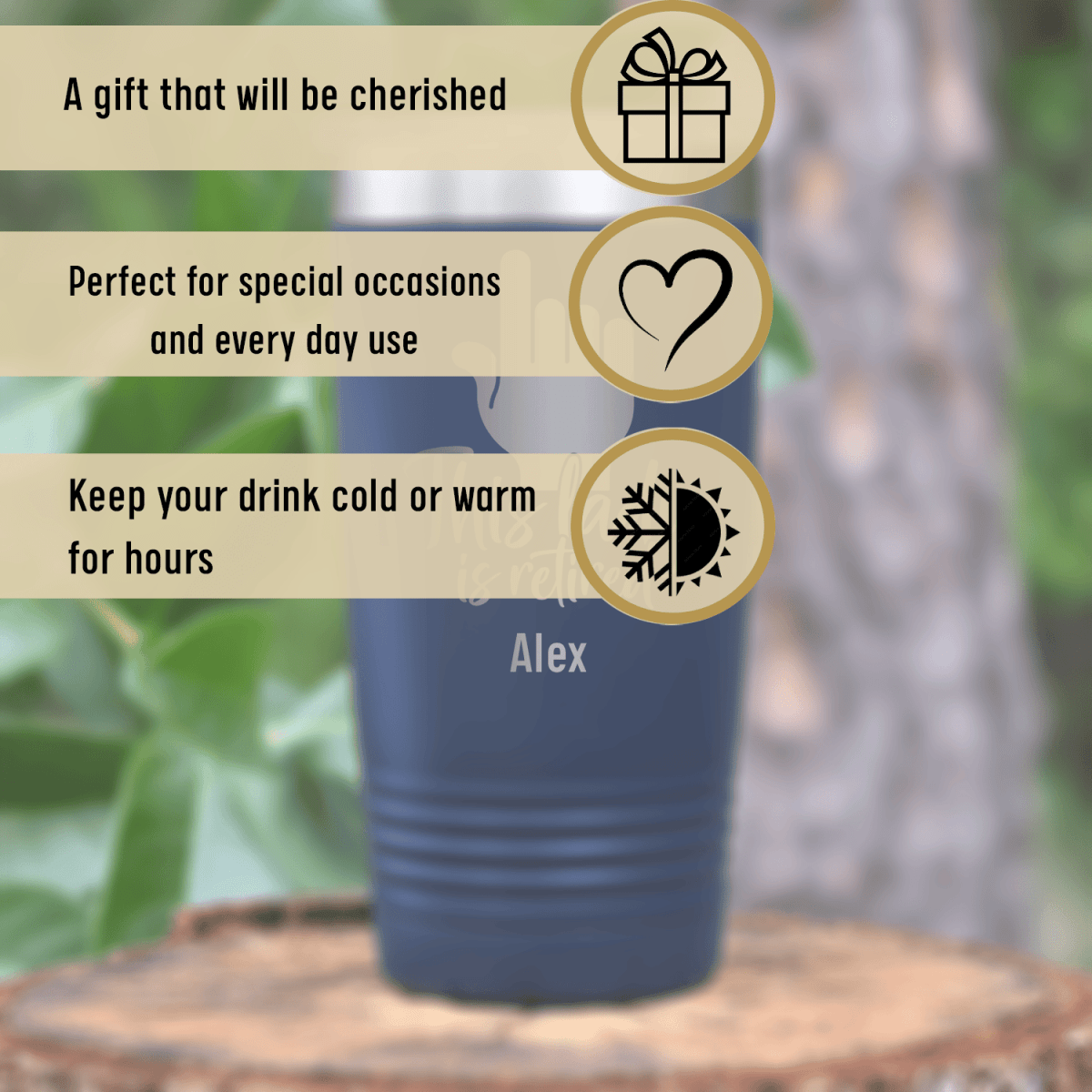 Unique Personalized One Retired Lady Tumbler Customized Retirement Tumblers Gifts for Men by Groovy Guy